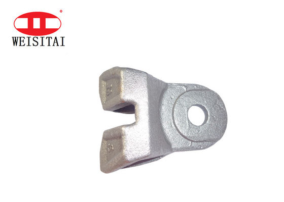 Piezas resistentes del andamio de Ringlock de la cabeza de apoyo de Ringlock del acero de molde