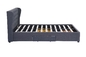Cajones minimalistas del marco cuatro de rey Size Platform Bed del 160*200cm