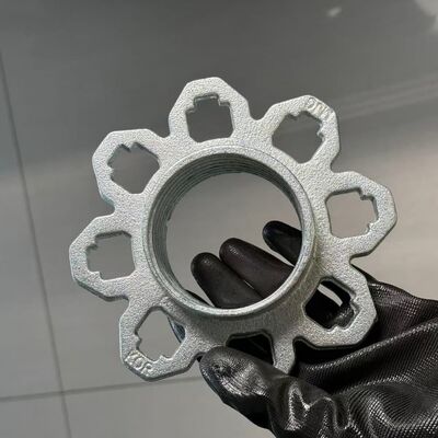 Tuerca de andamio personalizada de hierro dúctil de ingeniería de precisión para estructuras de andamios estables