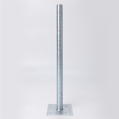 Base de tornillo ajustable Jack andamio Jack Base de tamaño personalizado Jack Base